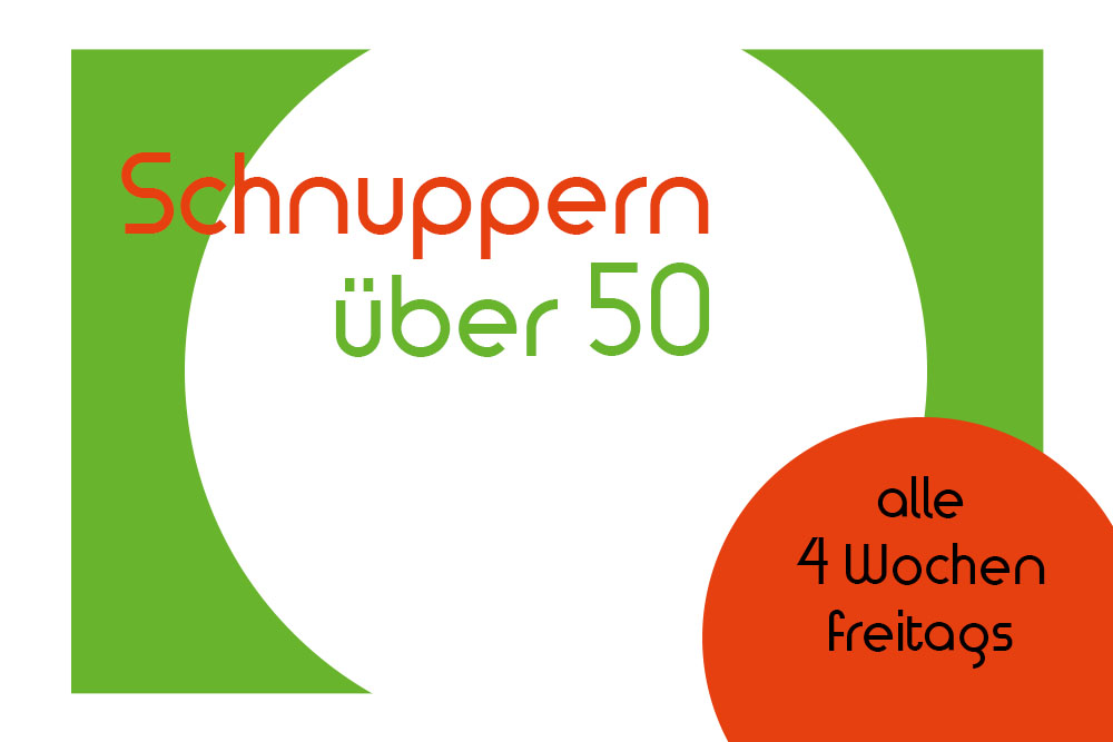 Schnuppern über 50