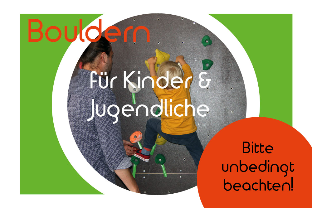 Bouldern für Kinder & Jugendliche